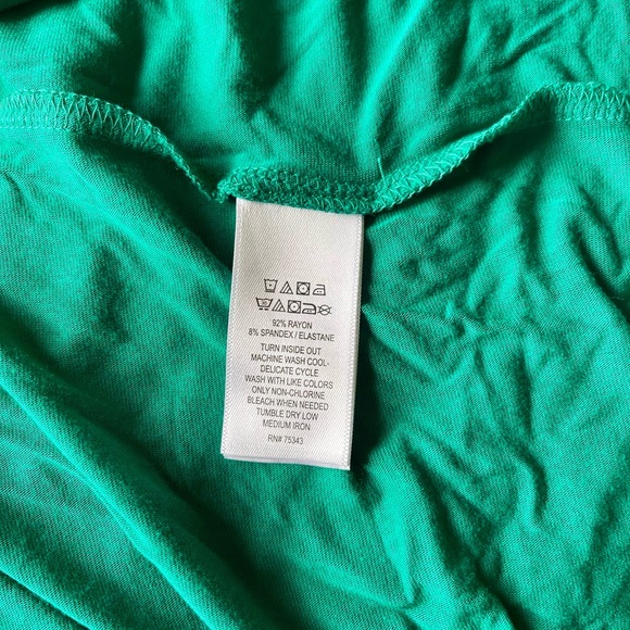Cynthia Rowley Green XS True Emerald Dress Flowy - Picture 3 of 3